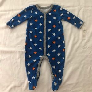 Baby Gap Sleep N Play Onesie Blue